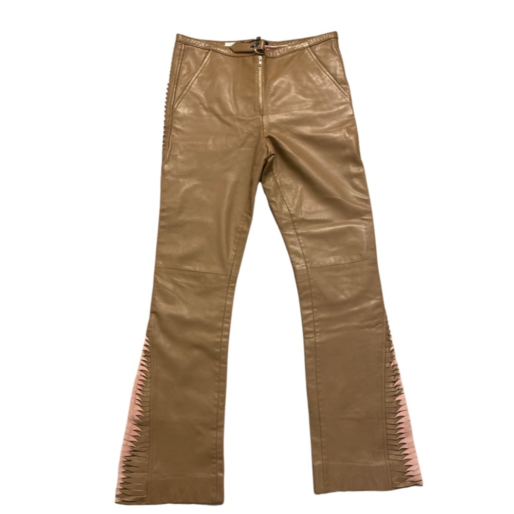 Vintage Gucci leather pants
